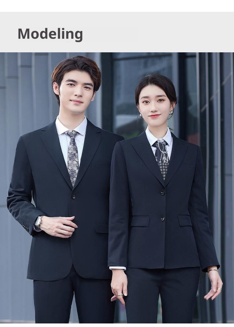 ChicShe Herenset Bruidegom Getuige Formele Kleding Studenten Sollicitatiepak Witteboorden Executive OL Stretch Werkkleding_voghion.com