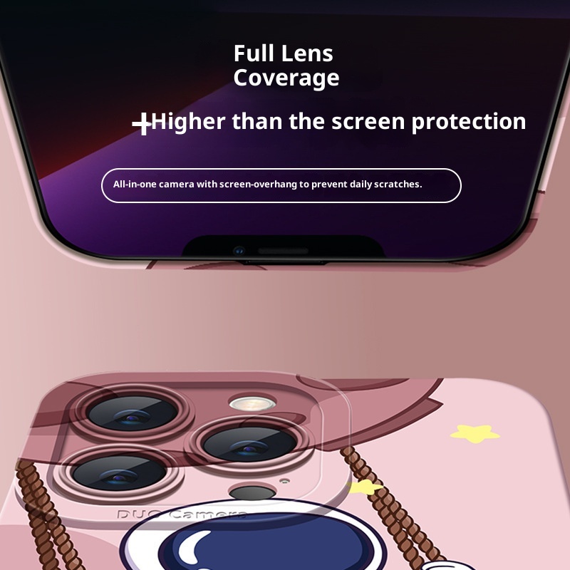 TechGlobe Suitable For Tiong Eye Universe 13 Phone Case Liquid Silicone National Trend Full Coverage Shockproof IPhone 12_voghion.com