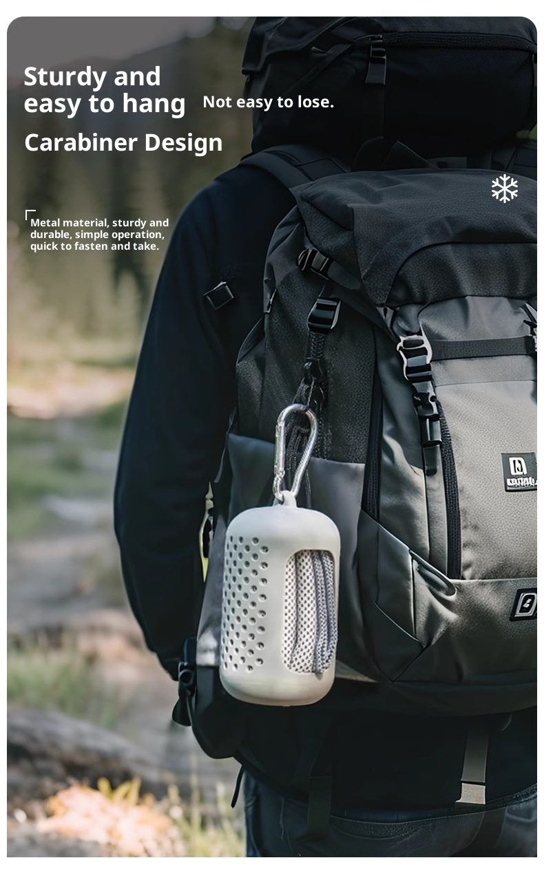 Lillian Silicone For Summer Sports, Outdoor Fitness Running Towel, Ice Silk Quick-Dry Cooling Towel_voghion.com