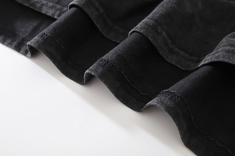 QFV507045555501<2 TKPA European And American High Street Vintage Retro Washed Distressed Rock Band Loose Fit Casual Short Sleeve T-Shirt_voghion.com