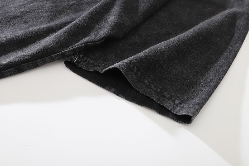 QFV507045555501<2 TKPA European And American High Street Vintage Retro Washed Distressed Rock Band Loose Fit Casual Short Sleeve T-Shirt_voghion.com