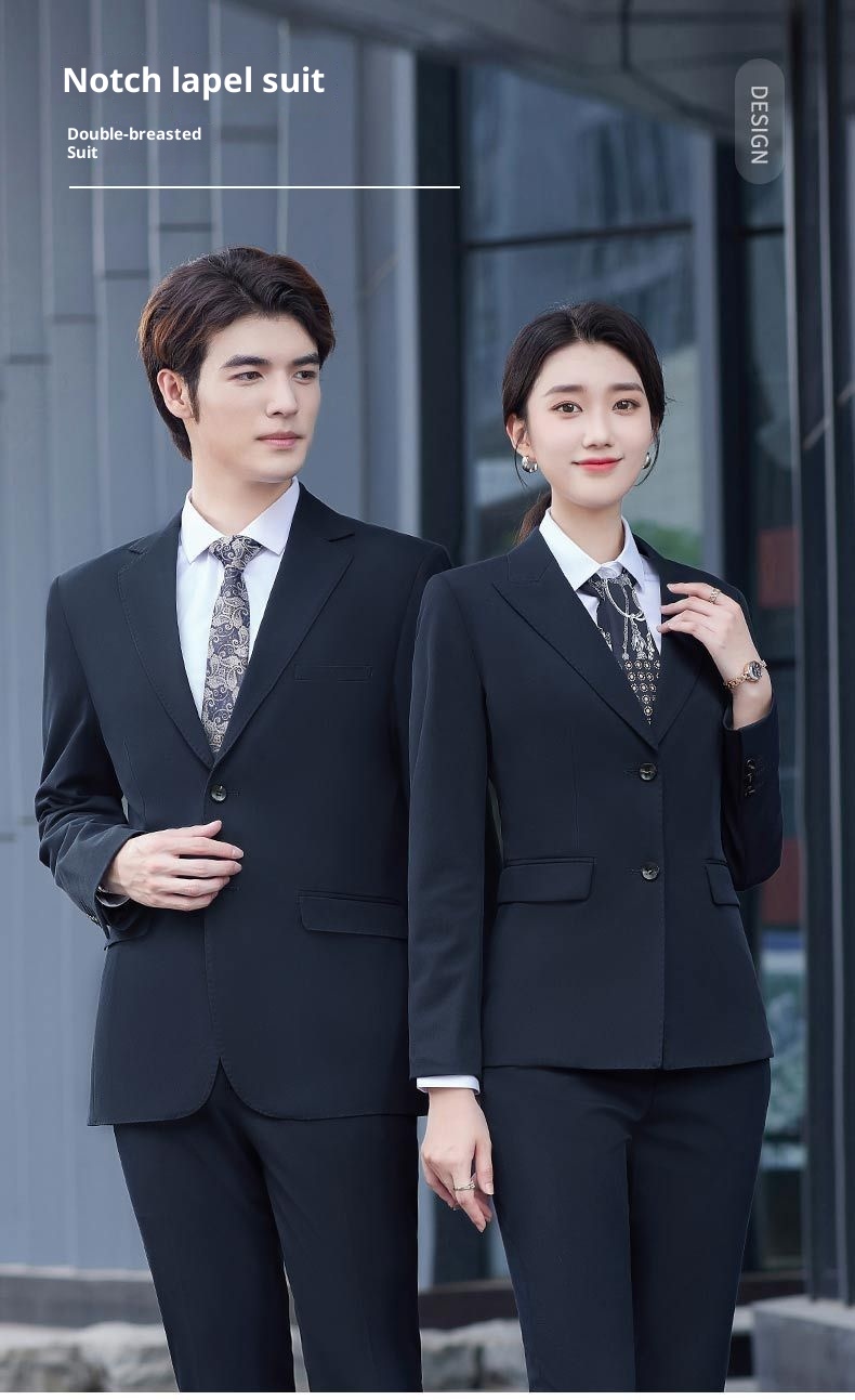 ChicShe Herenset Bruidegom Getuige Formele Kleding Studenten Sollicitatiepak Witteboorden Executive OL Stretch Werkkleding_voghion.com