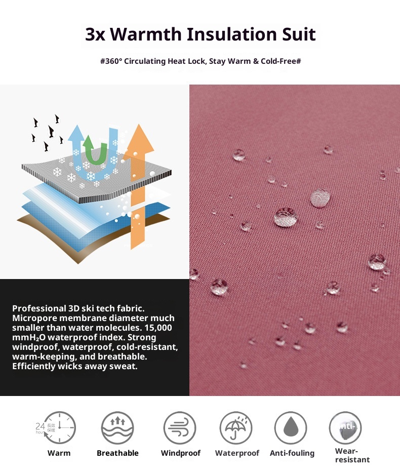 001 Winter Dames Slim Fit Winddicht Waterdicht Warm Snowboard Volwassenen Buitensport Skibroek Voor Heren_voghion.com