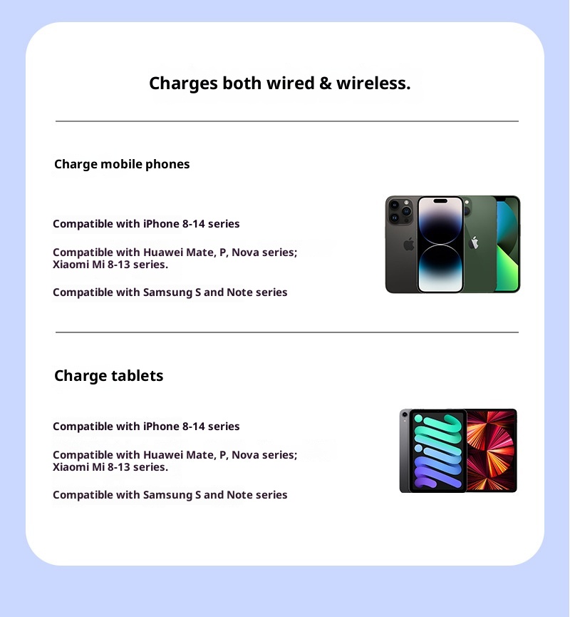 techglobe New Transparent Magnetic Wireless Power Bank 10000mAh Fast Charging Large Capacity Ultra-thin Portable Charger_voghion.com