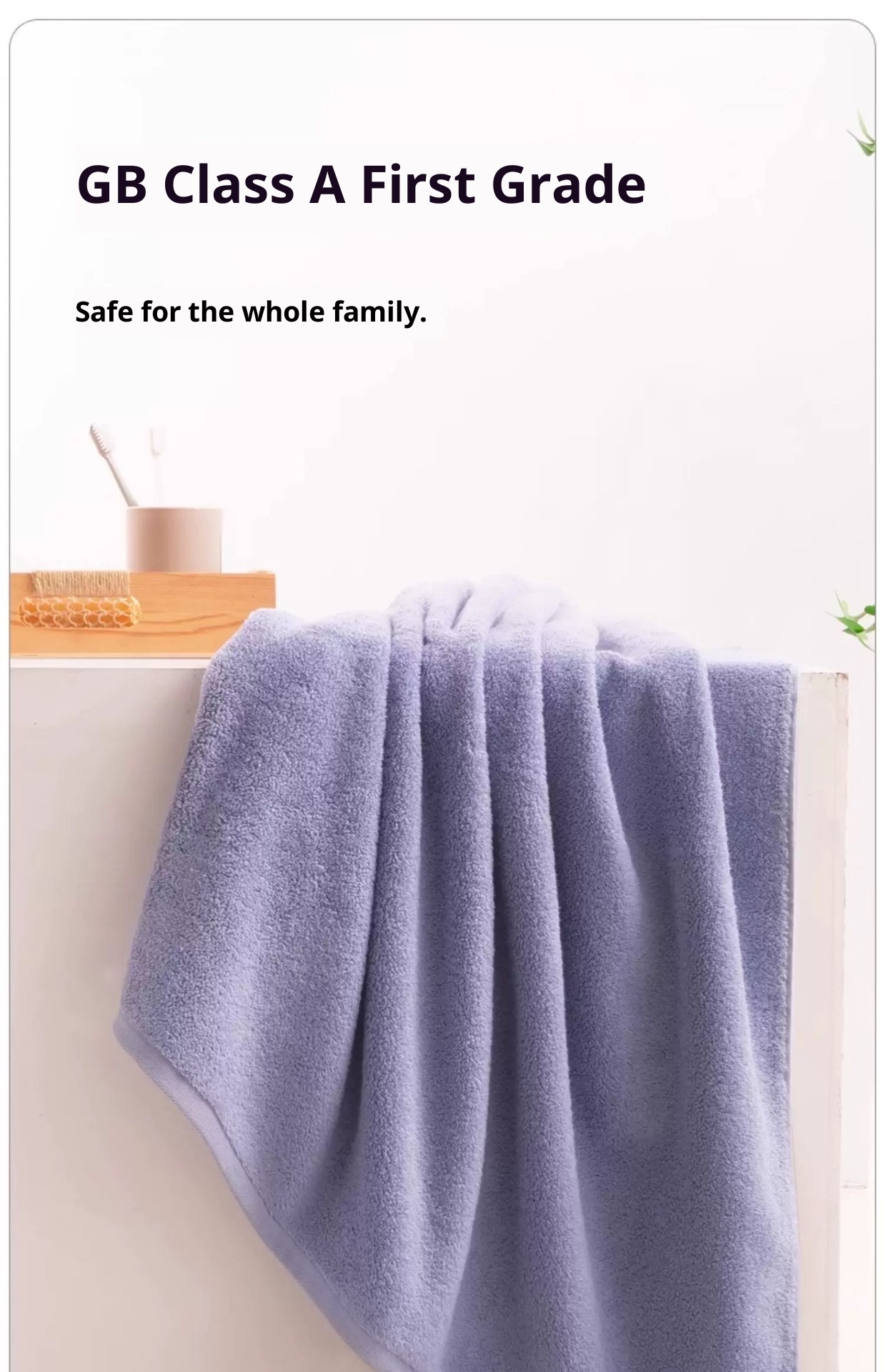 Lillian LOFTEX/Matt Tessile per la casa Bagno Classe A Grado materno e infantile Tutto Asciugatura rapida Assorbimento d'acqua Puro cotone Spiaggia_voghion.com