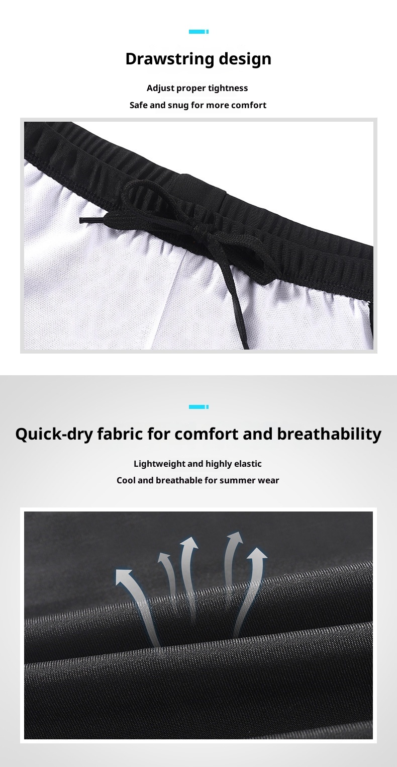 001 Wholesale Plus Size Cap Set Beach Vacation Adult Trunks 3D Elastic Boxer Men's Swim Shorts_voghion.com