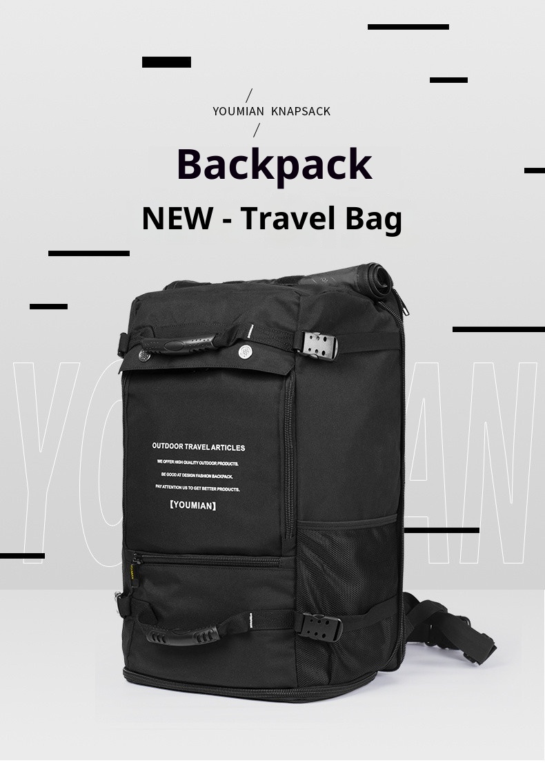 ActiveGo Multifunktionaler Rucksack mit extra großem Fassungsvermögen für Fitness, Outdoor-Aktivitäten, Reisen, Wandern, Radfahren und mehr._voghion.com