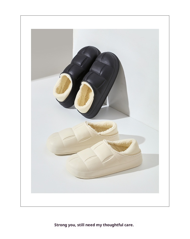 Escarpins Zees Flower pour femmes, à talons, imperméables, pour l'automne et l'hiver, semelle épaisse, tendance sur internet, chauds, parfaits pour les couples_voghion.com