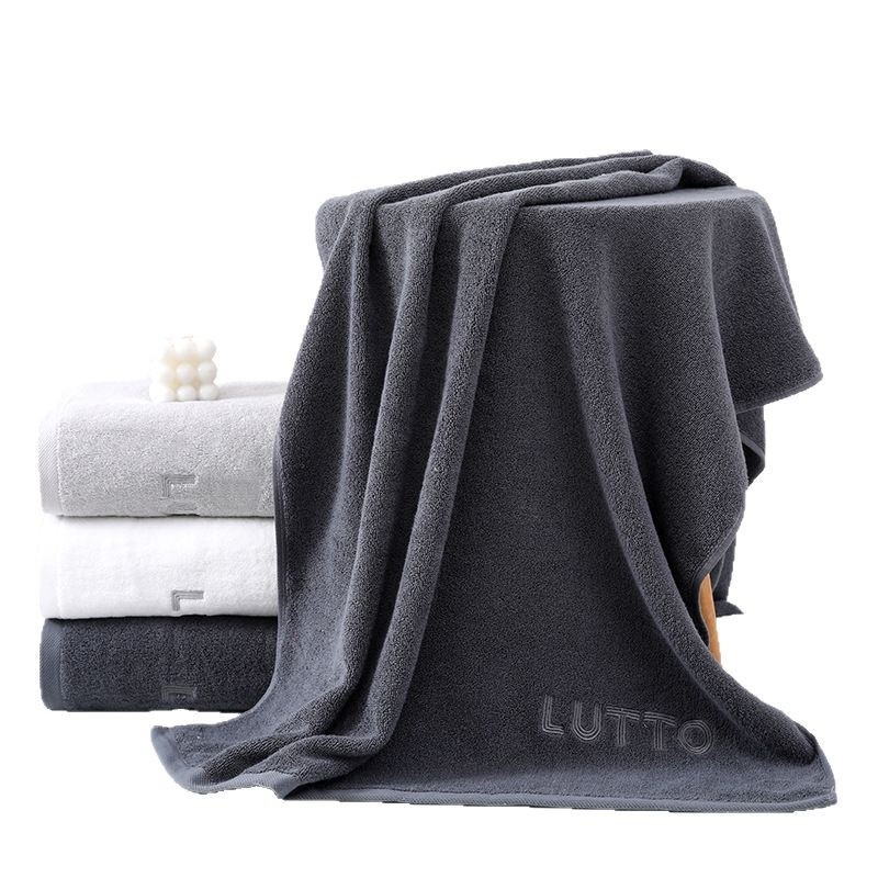 Lillian Hotel Pure Cotton Face Wash Home Use Men's All-Cotton Adult Couple High-Grade Non-Shedding Gift Bath Towel_voghion.com