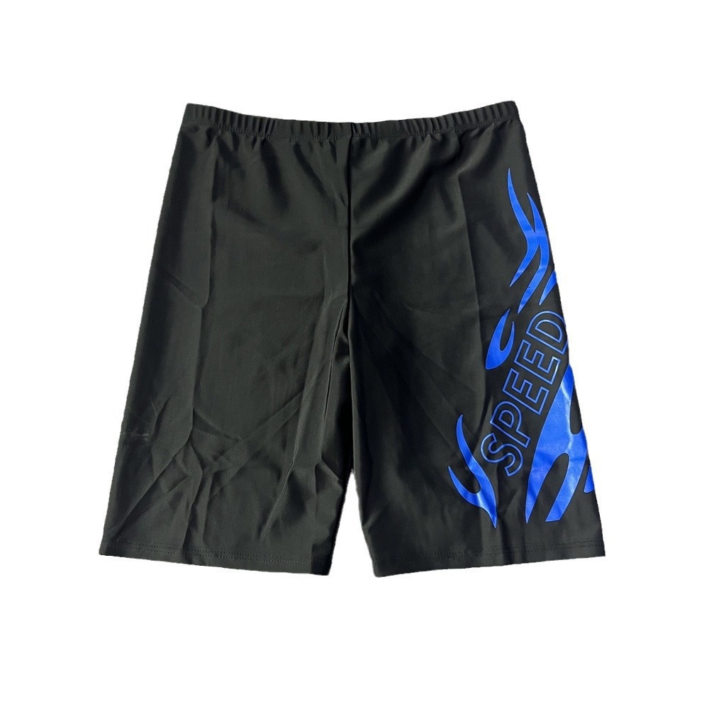 001 Men's Adult Quick-Dry Five-Point Swim Plus Size Anti-Embarrassment Beach Hot Spring Swimming Trunks Manufacturer_voghion.com