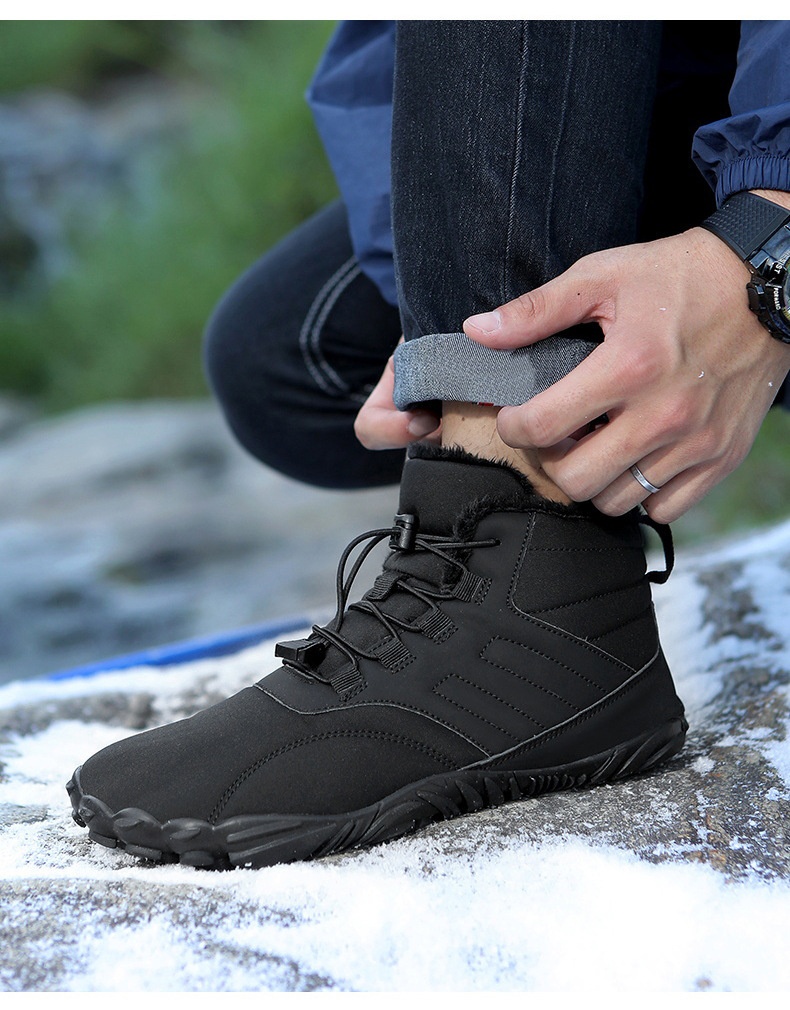 ActiveGo Scarpe da corsa per arrampicata, campeggio, sport all'aria aperta transfrontalieri, autunno inverno, calde, resistenti all'usura e antiscivolo_voghion.com