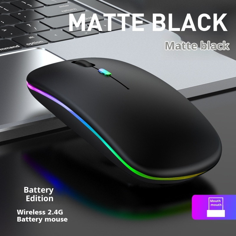 Digitex Digitex Mouse luminoso a tre modalità per ufficio domestico Bluetooth per laptop wireless ricaricabile transfrontaliero all'ingrosso_voghion.com