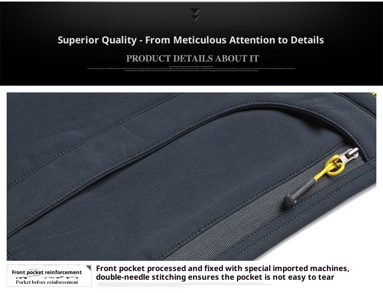 001 Calça comprida unissex para esportes ao ar livre, resistente ao desgaste, em tecido softshell grosso, ideal para caminhadas e esqui. Perfeita para o inverno._voghion.com