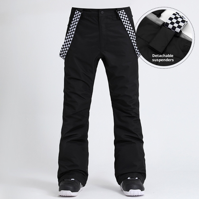 001 Men's With Straps, Windproof, Waterproof, Thickened, Warm, Adult Single And Double Board Sports Outdoor Cross-border Ski_voghion.com