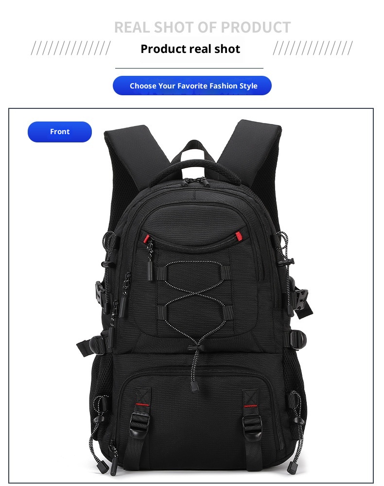 ActiveGo Outdoor Sports Mountaineering Bag Ultra-Light Weight-Reducing Large-Capacity Men's Travel Business Backpack Lightweight_voghion.com
