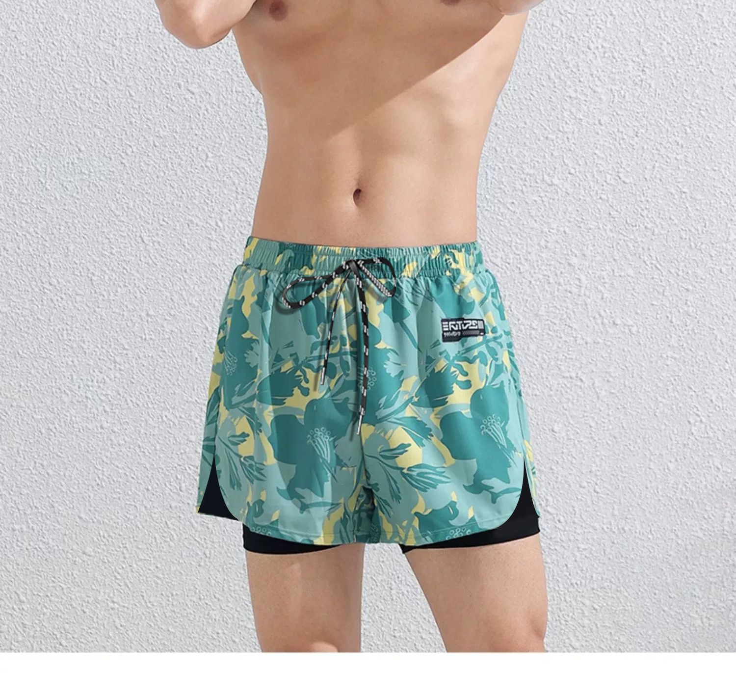 001 Mn's Larg Siz Trunks Anti-Embarrassmnt 2025 Nw Profssional Bach Shorts Hot Spring Full St Swimming Gar_voghion.com