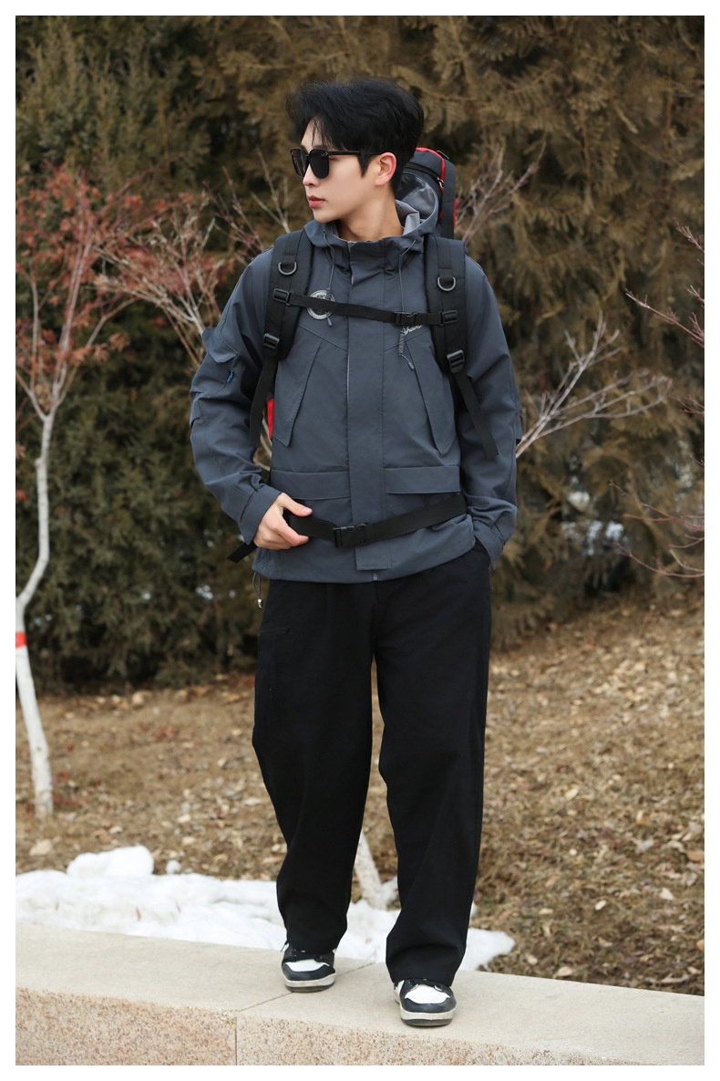 ActiveGo New Outdoor 90L Large Capacity Mountaineering Lightweight Waterproof Backpack Men's Casual Hiking Travel Camping Bag_voghion.com