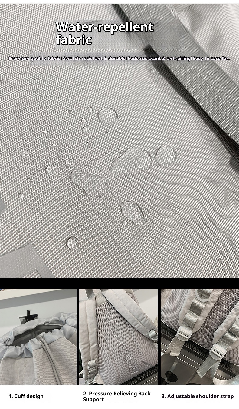 ActiveGo Men's Hong Kong Style Large Capacity High School College Student Fashion Sports Travel Bag Hiking Backpack_voghion.com