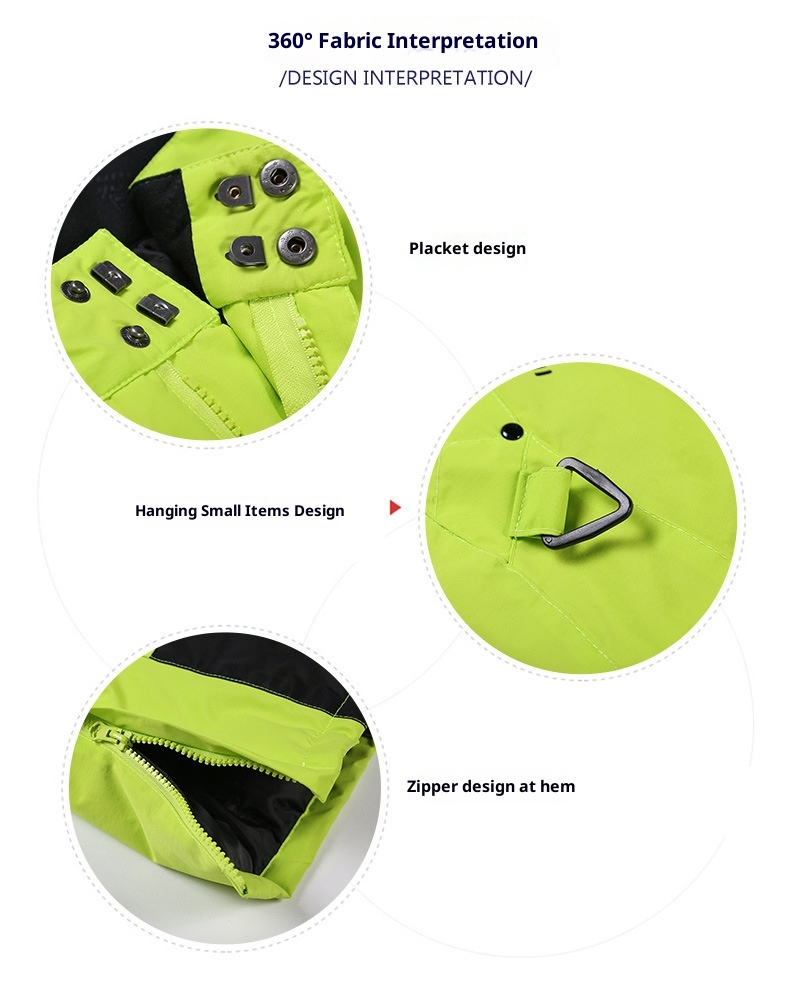 001 Phibee Nuovi pantaloni da sci per adulti spessi con cinturini, in softshell per esterni_voghion.com