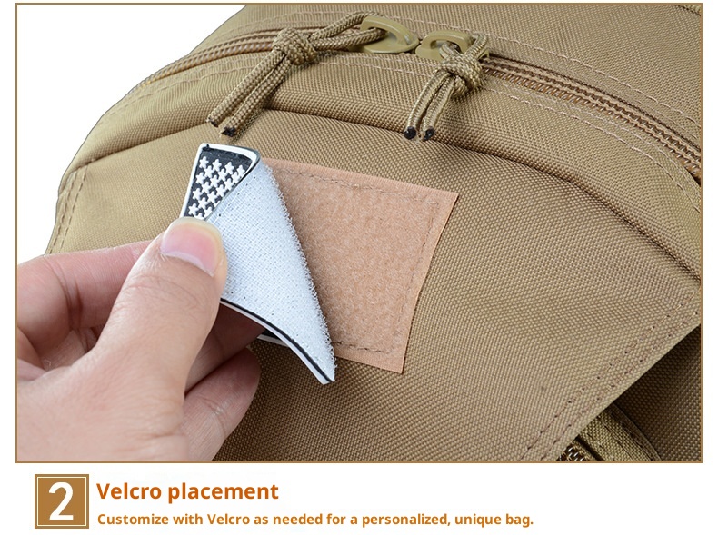 Sac à dos ActiveGo Lupu, camouflage militaire, imperméable, grande capacité, pour le sport, les activités de plein air et les voyages. Idéal pour les loisirs et les activités tactiques._voghion.com