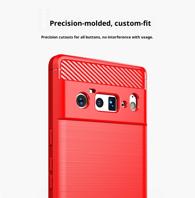 TechGlobe Compatible With Phone Case Pro Protective Cover Pixel 6 Brushed Full Coverage Google 7A Silicone Shockproof_voghion.com
