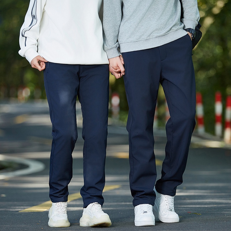 001 Me's 2025 New Outdoor Autum Witer Fleece Lied Thickeed Widproof Waterproof Hikig Fishig Softshell Pats For_voghion.com