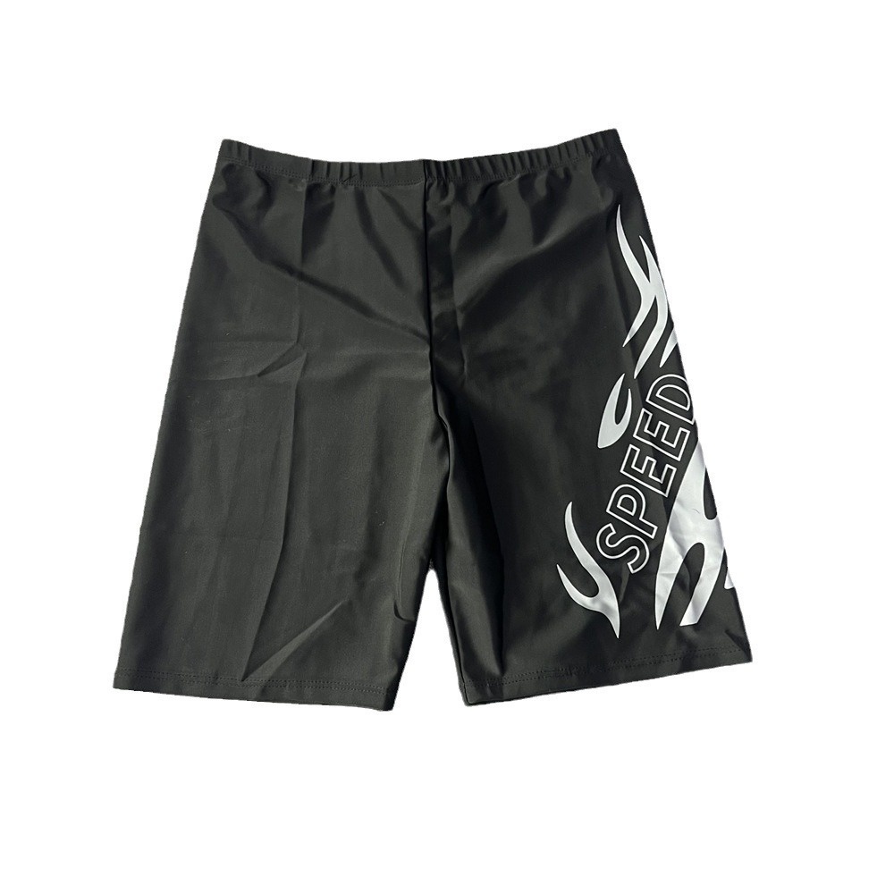 001 Men's Adult Quick-Dry Five-Point Swim Plus Size Anti-Embarrassment Beach Hot Spring Swimming Trunks Manufacturer_voghion.com