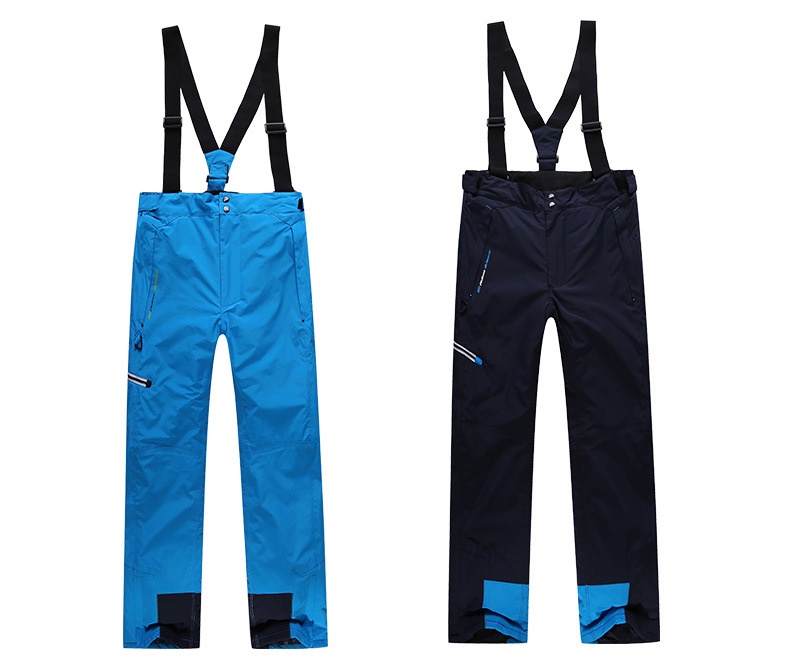 001 Phibee Nuovi pantaloni da sci per adulti spessi con cinturini, in softshell per esterni_voghion.com