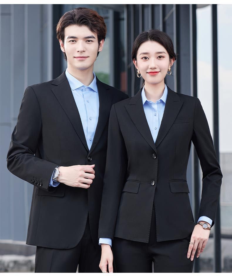 ChicShe Herenset Bruidegom Getuige Formele Kleding Studenten Sollicitatiepak Witteboorden Executive OL Stretch Werkkleding_voghion.com