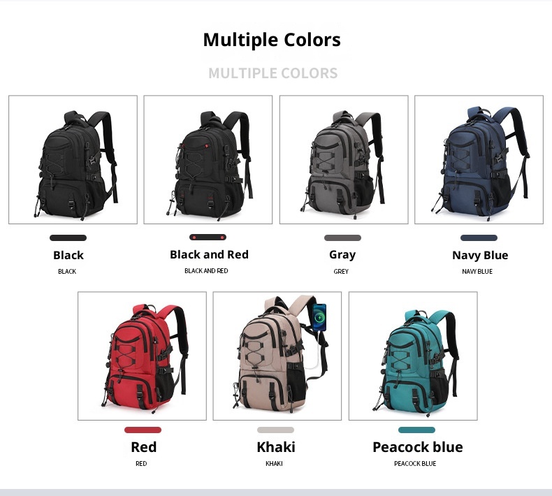 ActiveGo Outdoor Sports Mountaineering Bag Ultra-Light Weight-Reducing Large-Capacity Men's Travel Business Backpack Lightweight_voghion.com