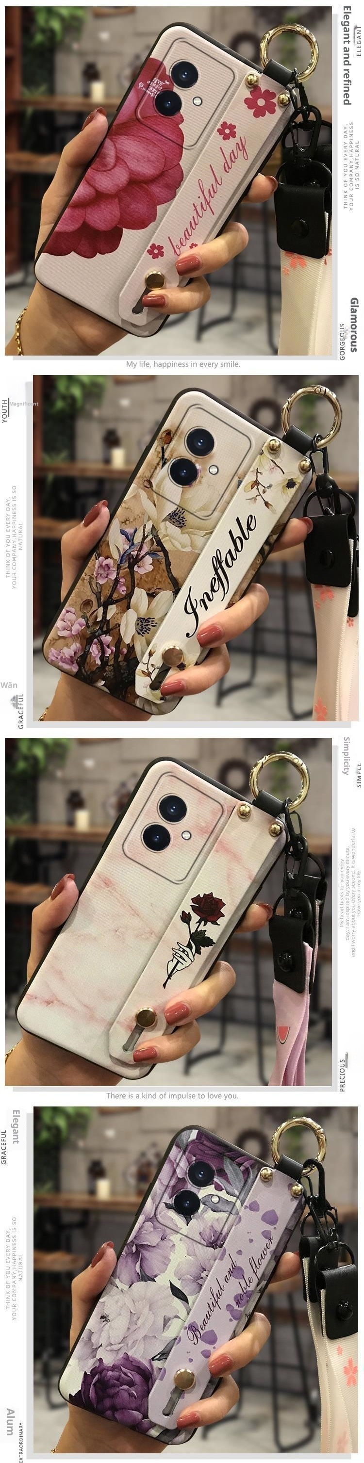 Custodia per telefono TechGlobe adatta per Huawei Honor 100, fresca, divertente, tinta unita, semplice, nuova, dissipazione del calore, creativa, antipolvere._voghion.com