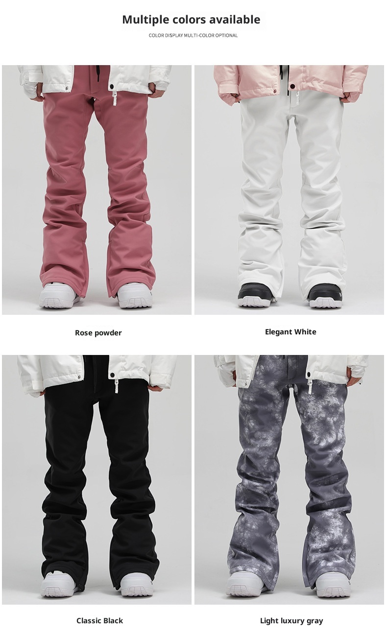 001 Winter Dames Slim Fit Winddicht Waterdicht Warm Snowboard Volwassenen Buitensport Skibroek Voor Heren_voghion.com