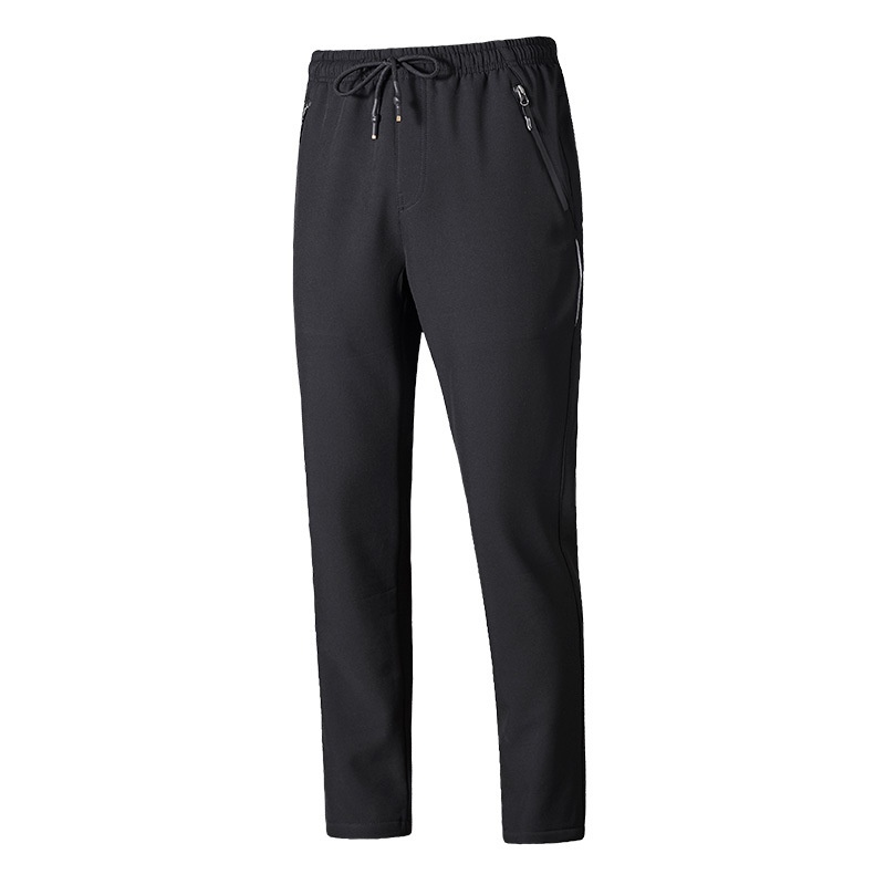 001 Winter Fleece-Lined Softshell Pants For Men And Women, Outdoor Windproof Waterproof Thickened Warm Sports Hiking Pants,_voghion.com