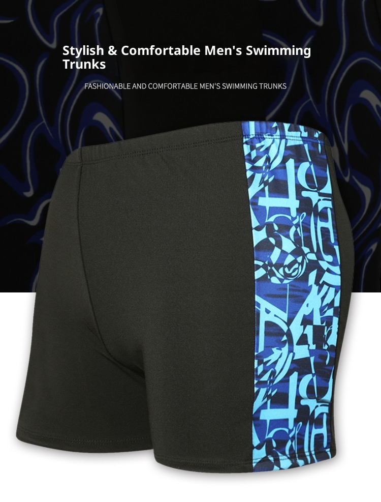 Short de bain pour homme, idéal pour les sources thermales, confortable et respirant, grande taille, séchage rapide._voghion.com