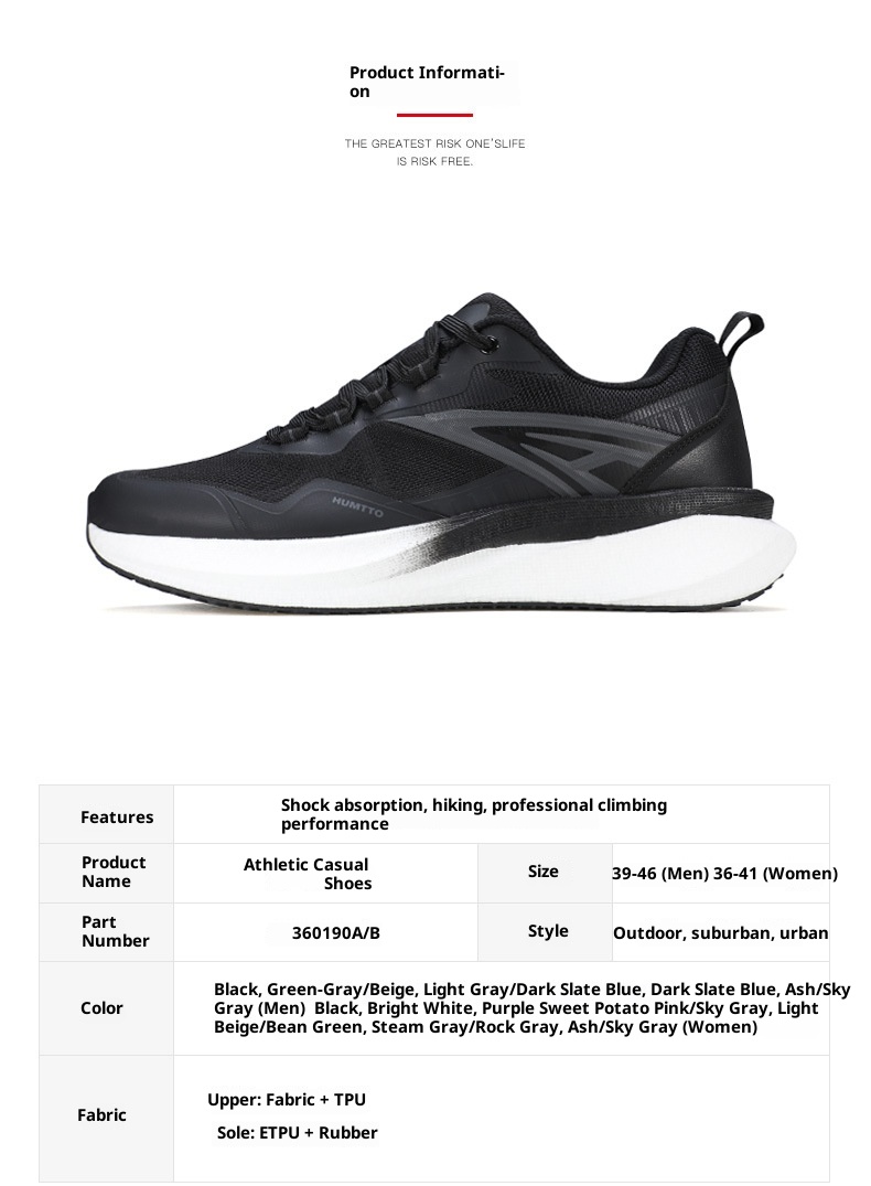 Scarpe da trekking ActiveGo Hantu da donna, nuovo stile per autunno e inverno, antiscivolo, resistenti all'usura, ammortizzate, basse, leggere._voghion.com