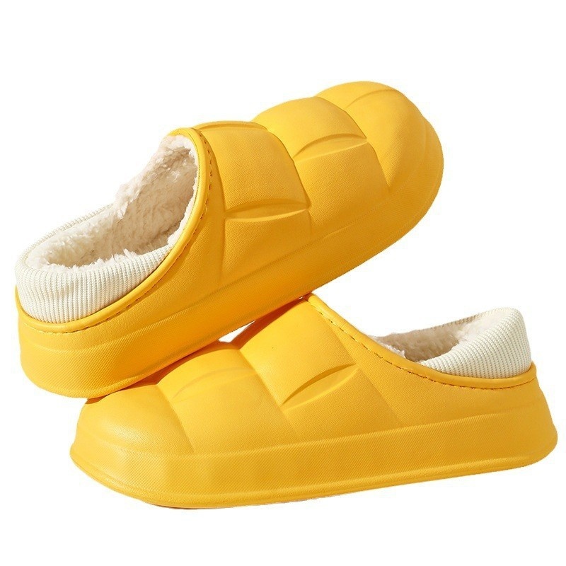 Escarpins Zees Flower pour femmes, à talons, imperméables, pour l'automne et l'hiver, semelle épaisse, tendance sur internet, chauds, parfaits pour les couples_voghion.com