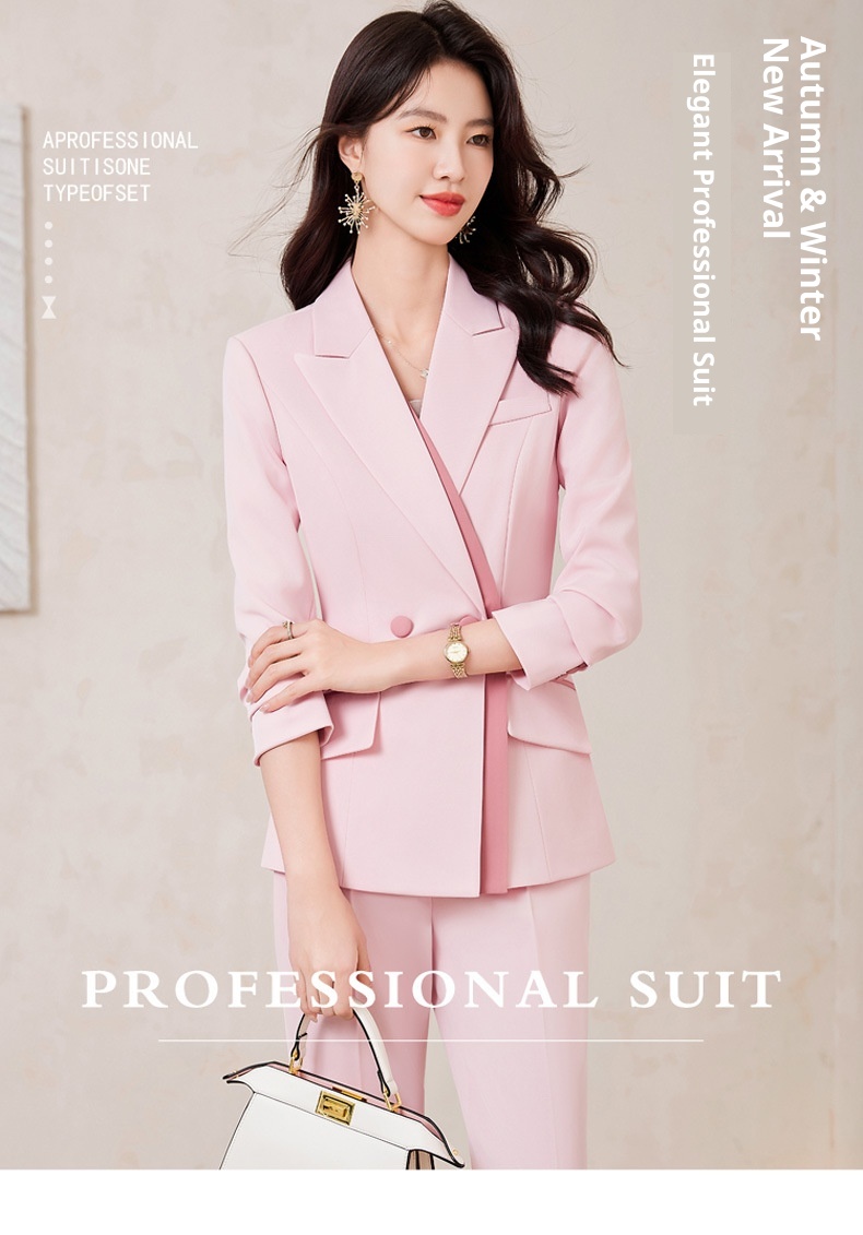 ChicShe White Suit Set For Women, Autumn Fashionable And Elegant Host Formal Suit, Workwear, Cross-Border Bestseller_voghion.com