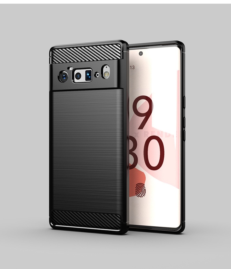 TechGlobe Compatible With Phone Case Pro Protective Cover Pixel 6 Brushed Full Coverage Google 7A Silicone Shockproof_voghion.com