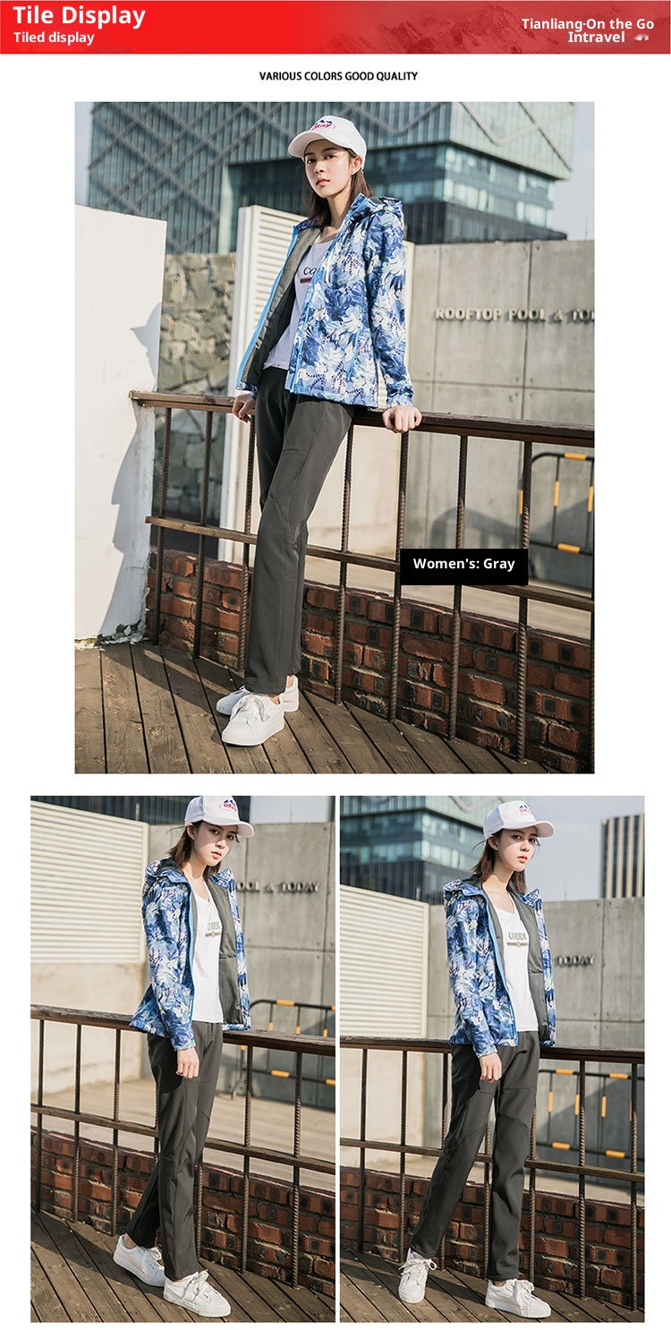 001 Spodnie Softshell Jesień Zima Ciepłe Mężczyźni Kobiety Wodoodporne Wędrówki Na Zewnątrz Kemping Jazda na Rowerze Spodnie Softshell Narciarstwo Mogą Być_voghion.com