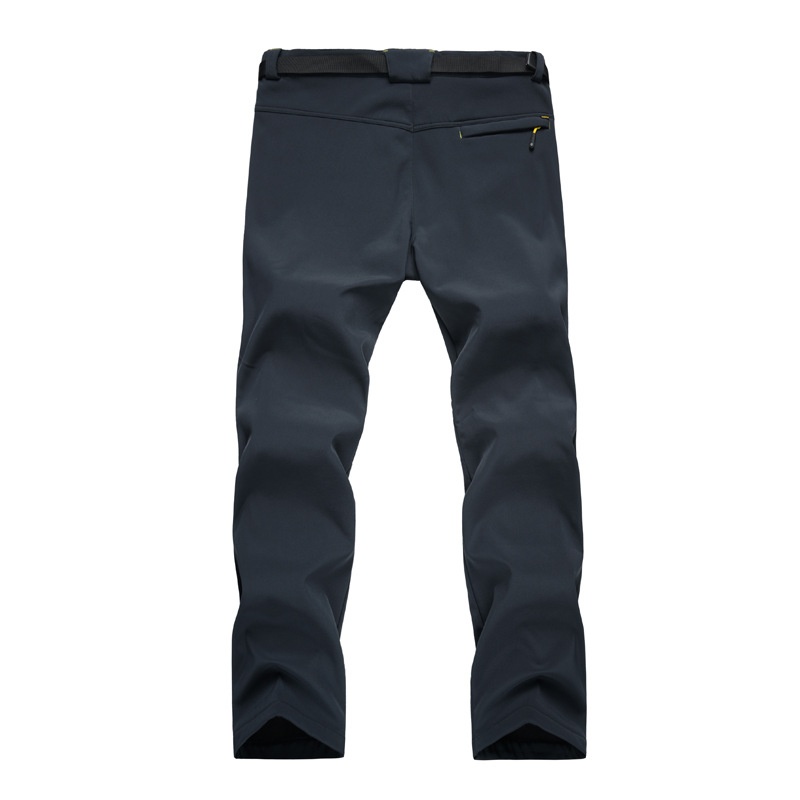 001 New Men And Women Outdoor Sports Thickened Softshell Winter Wear-Resistant Couple Hiking Ski Long Pants_voghion.com