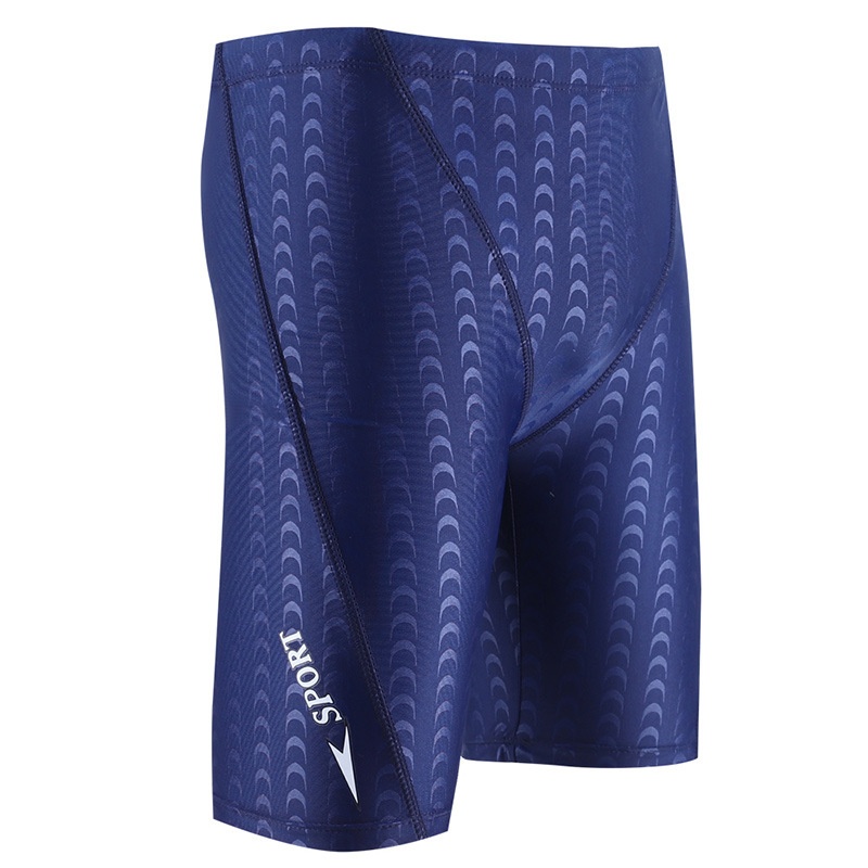001 Cross-Border Swim Trunks Sports Quick-Dry Anti-Embarrassment Adult Foreign Trade Men's Beach Vacation Five-Point_voghion.com