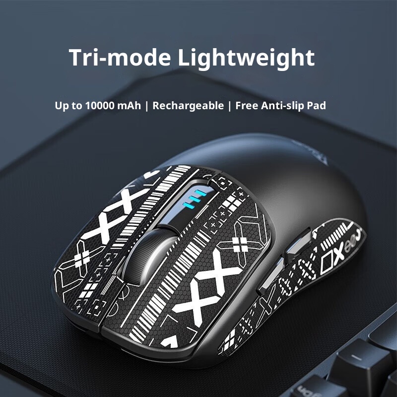 Digitex Digitex Wolf Spider SC580 Wireless Mouse Bluetooth Wired Three-Mode Gaming Computer Laptop USB Rechargeable_voghion.com