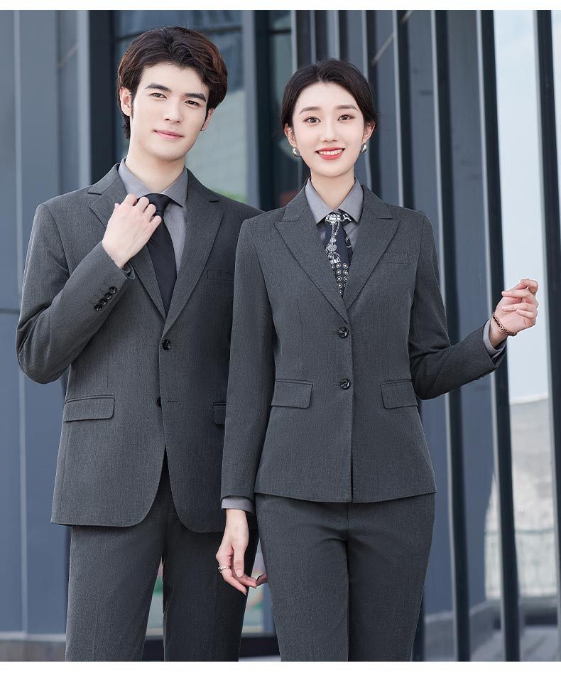 ChicShe Herenset Bruidegom Getuige Formele Kleding Studenten Sollicitatiepak Witteboorden Executive OL Stretch Werkkleding_voghion.com