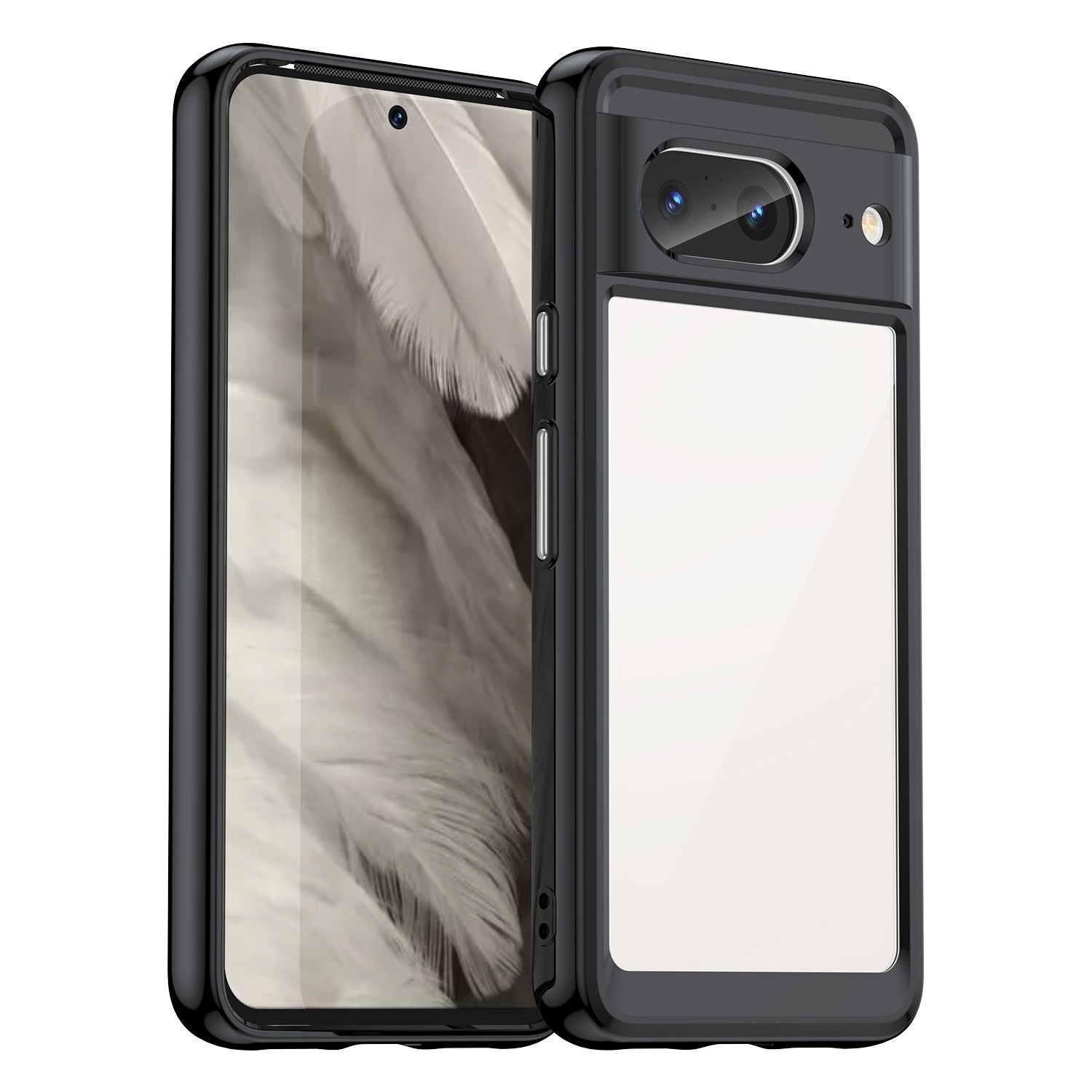 TechGlobe Suitable For Colorful Google Pixel 8 Pro Phone Cover 8A Acrylic Solid Color Full Coverage Shockproof Case_voghion.com