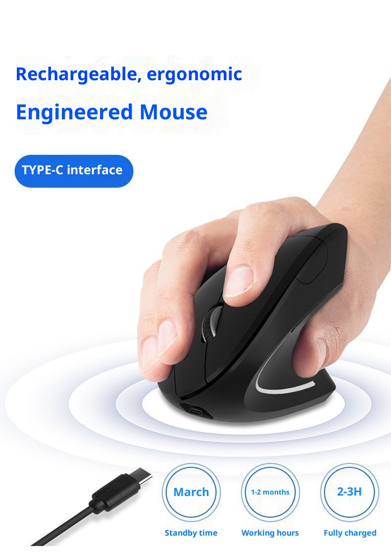 Traitement des commandes Digitex US ! Souris sans fil ergonomique pour ordinateur (prix d'origine : plus de 200 €). Excellent rapport qualité-prix._voghion.com