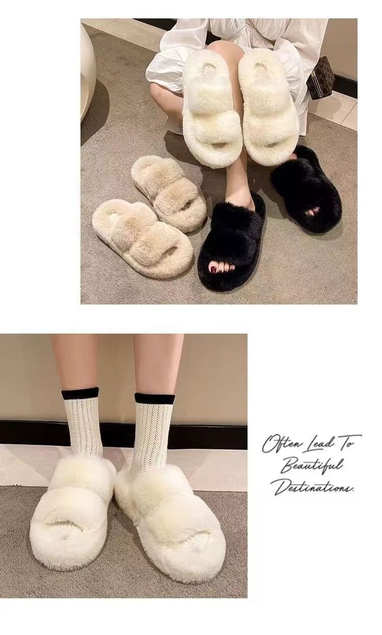 Zees Autunno Inverno Cotone Per Donna, Abbigliamento Outdoor, Foderato in Pile, Piedi, Stile Fata, Calde Scarpe da Coppia con Plateau Pelose per Interni Casa_voghion.com