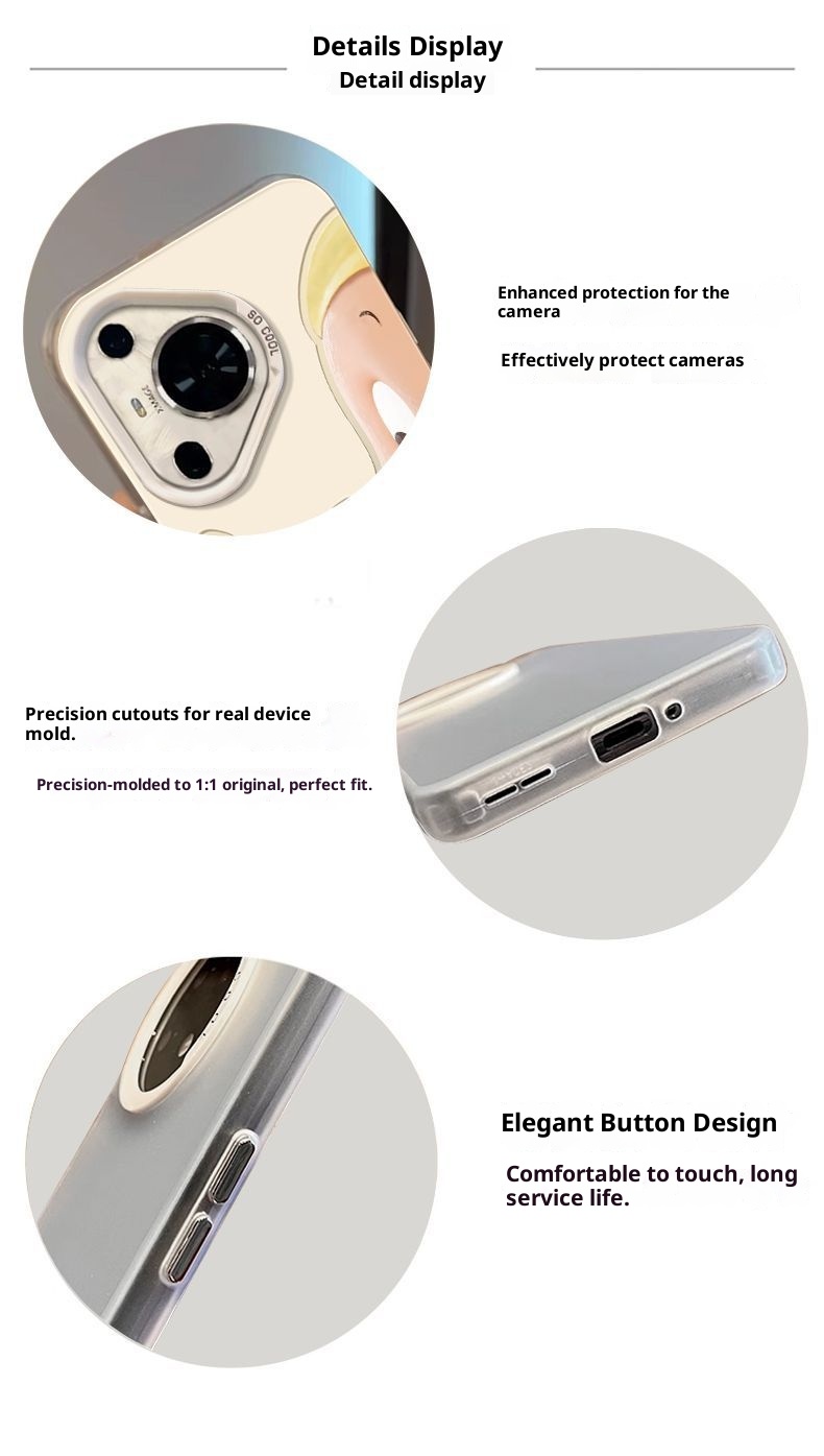 TechGlobe – Geeignet für alle, die große Augen haben: Huawei Pura80 Handyhülle mit einzigartigem Design, passend für das neue HUAWEI Pura70 Modell P60_voghion.com