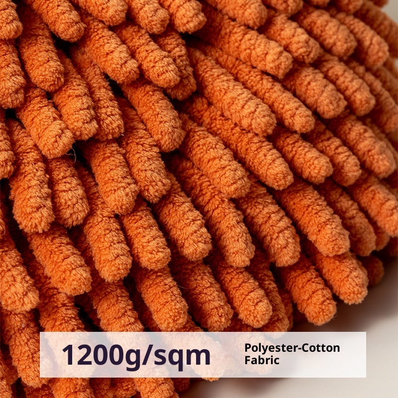 Asciugamano per bambini con pallina in ciniglia con animali dei cartoni animati Lillian Kang Le House, carino e spesso, da appendere_voghion.com