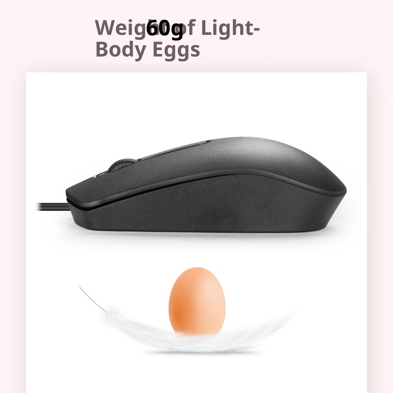 Techglobe New Private Model Wired Gaming Laptop Desktop Office Mouse Silent Design_voghion.com