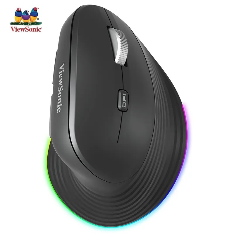 Digitex Digitex ViewSonic MW610 Ter Geçirmez Kaymaz Dikey Ergonomik Işıklı Fare Ofis ve Oyun İçin_voghion.com